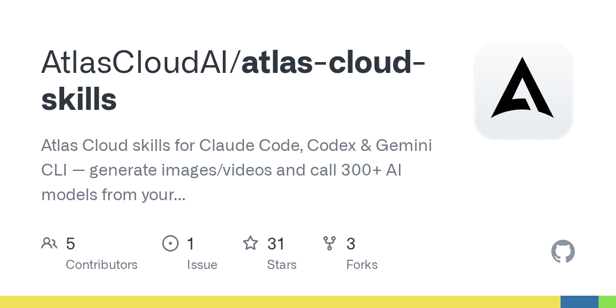 AtlasCloudAI/atlas-cloud-skills