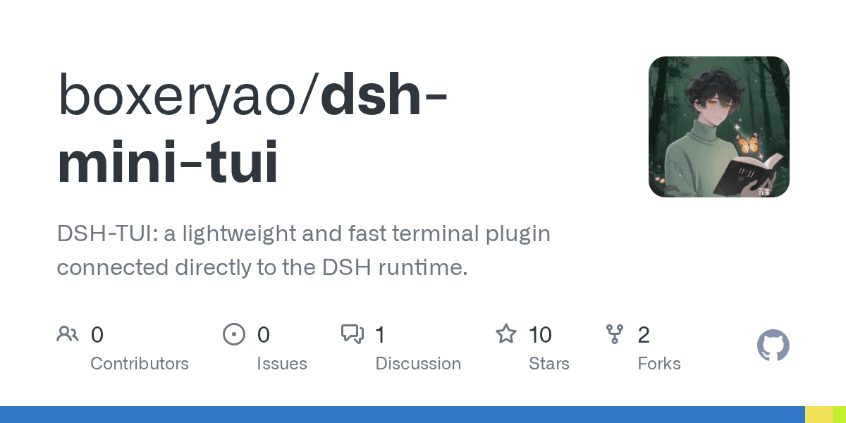 boxeryao/dsh-mini-tui