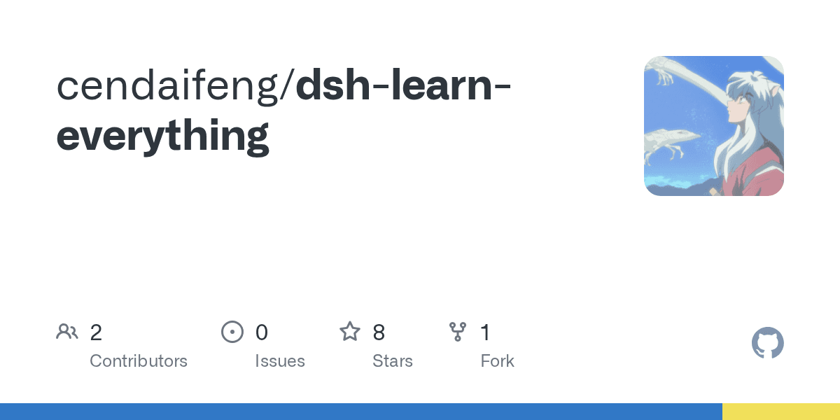 cendaifeng/dsh-learn-everything