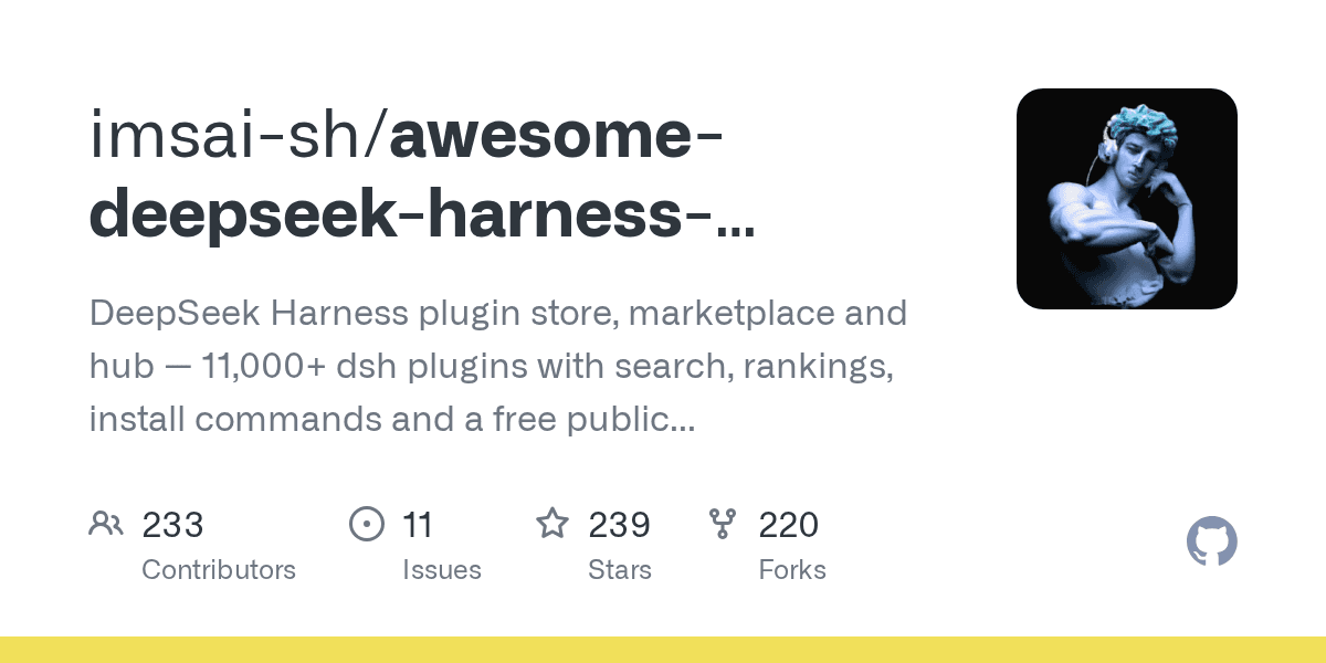 imsai-sh/awesome-deepseek-harness-plugins