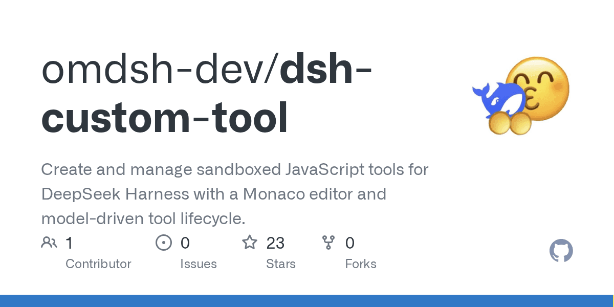 omdsh-dev/dsh-custom-tool