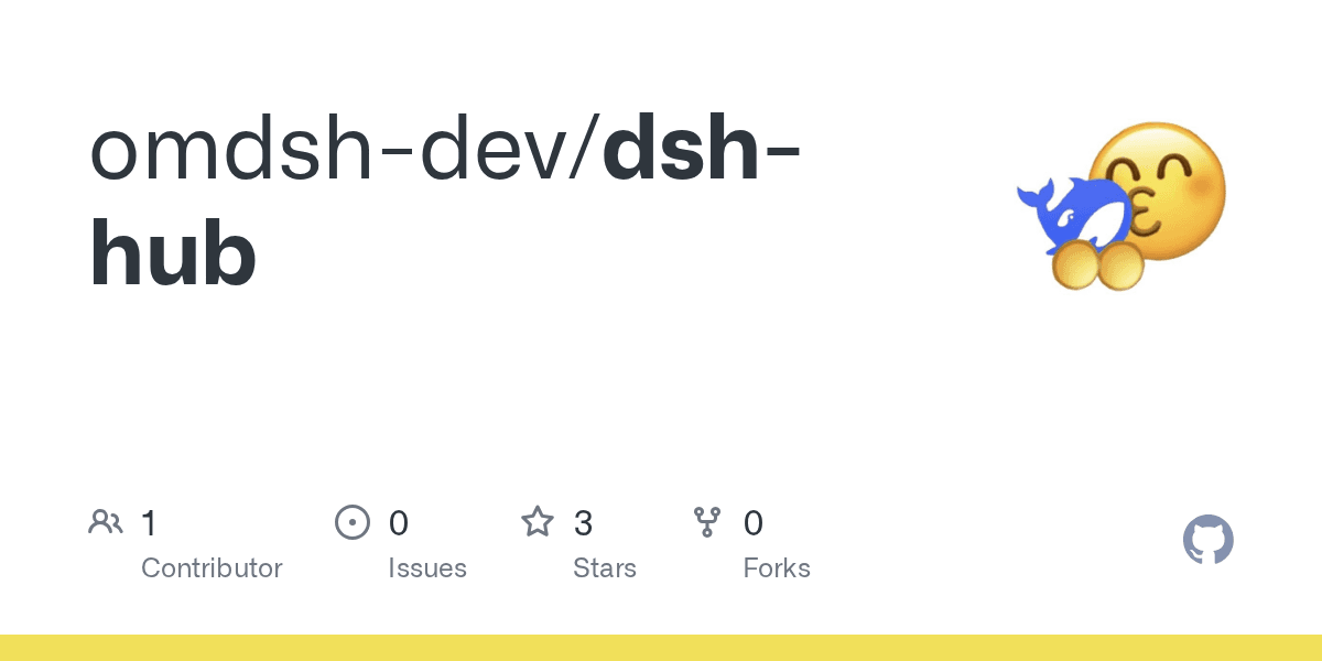 omdsh-dev/dsh-hub