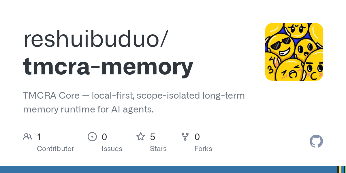 reshuibuduo/TMCRA-Agent-Memory