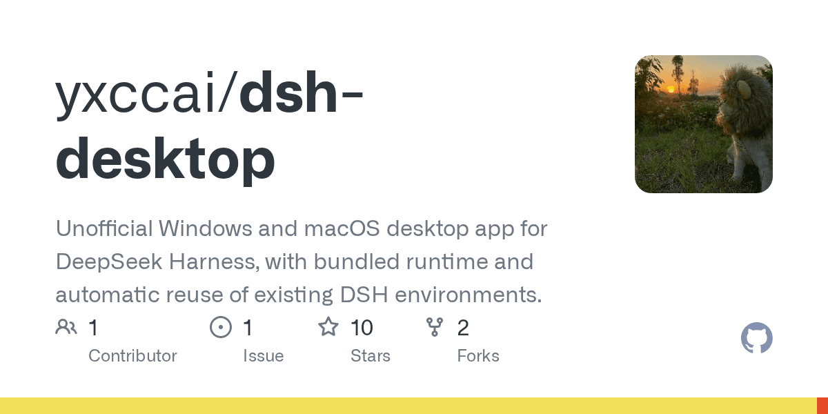 yxccai/dsh-desktop