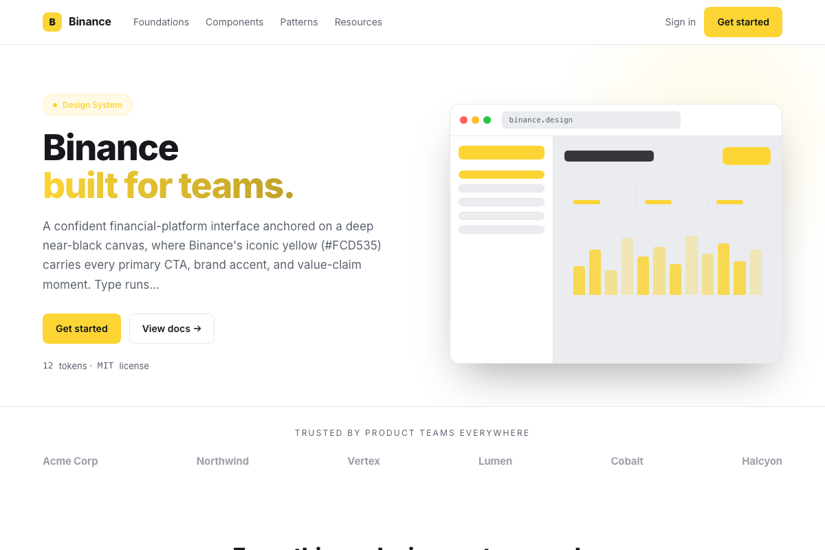 Binance preview
