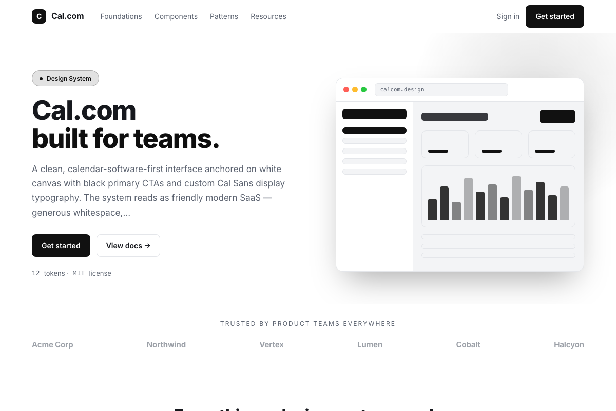 Cal.com preview