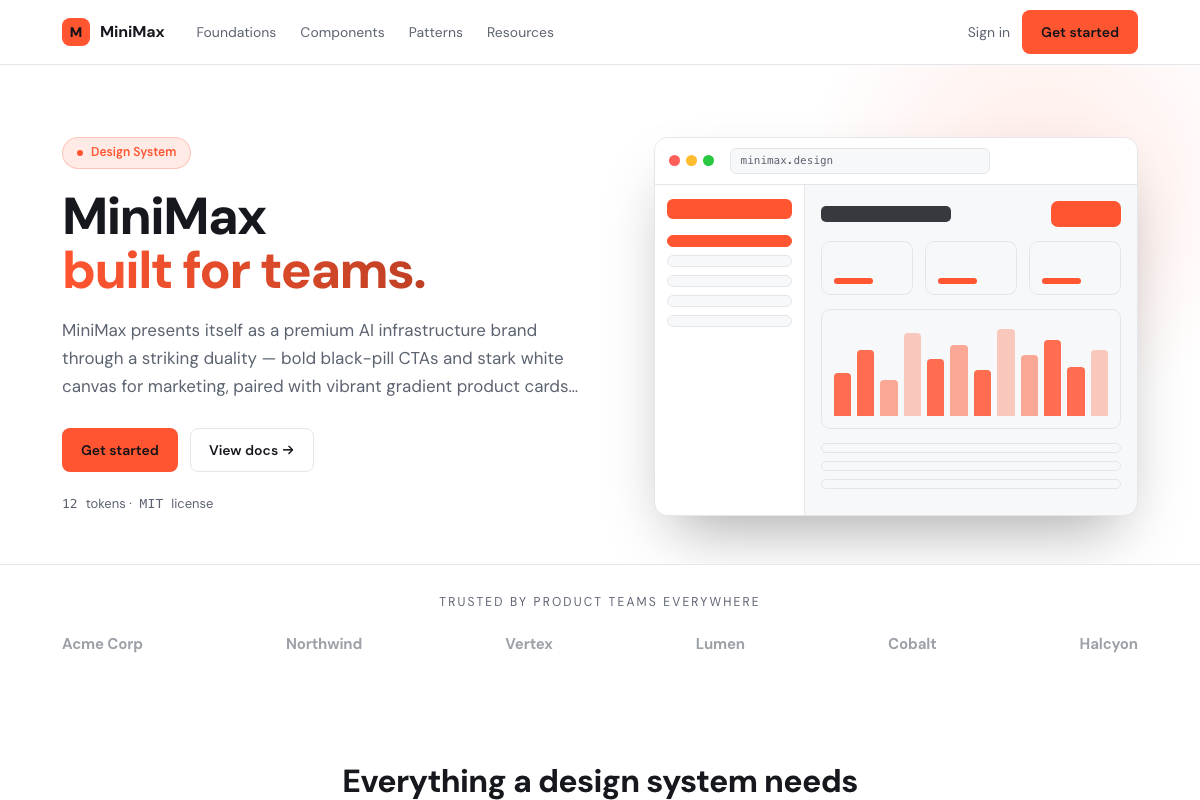 MiniMax preview