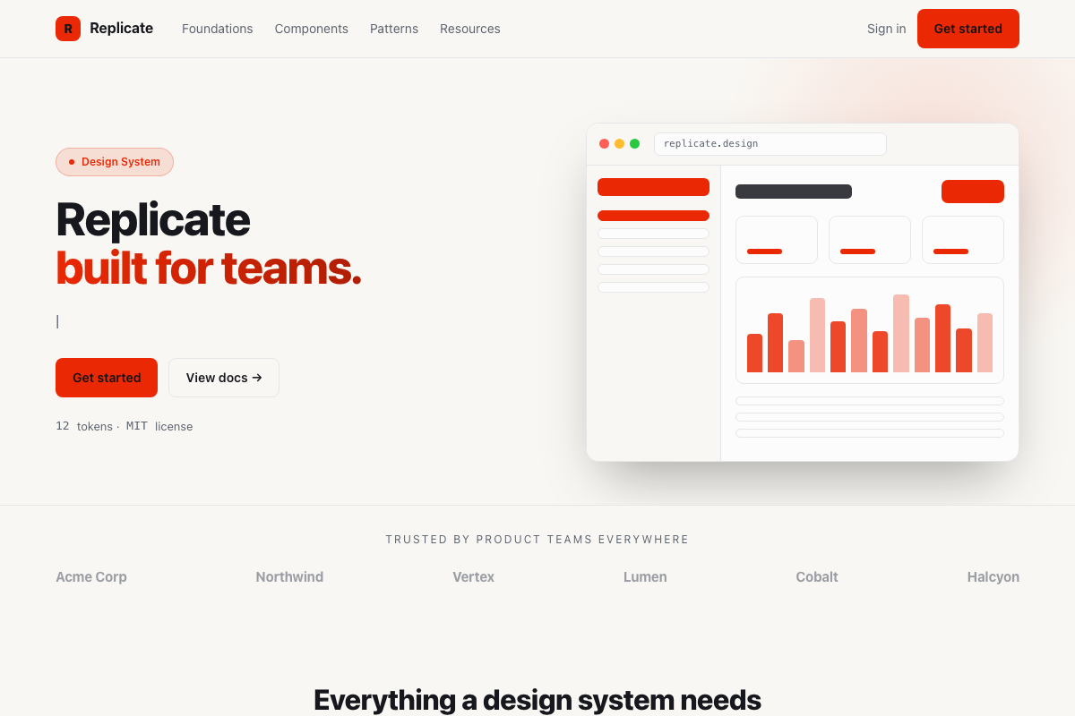 Replicate preview