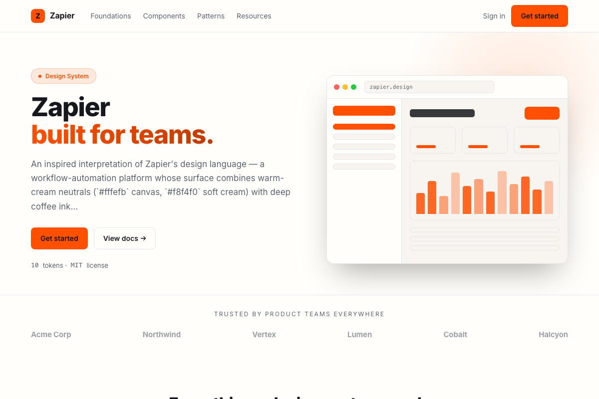 Zapier-Inspired preview